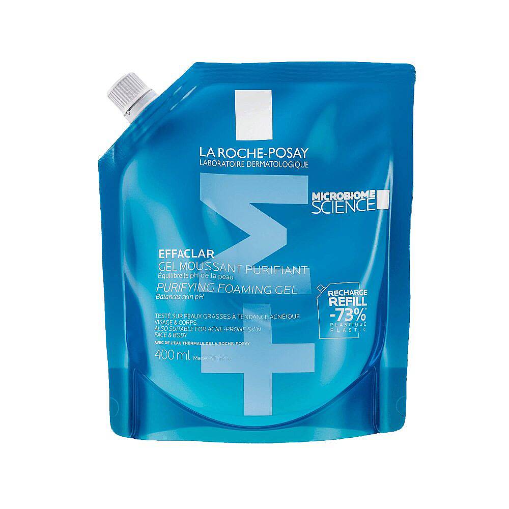 La Roche-Posay Effaclar Yağlı Ciltler için Temizleme Jeli Refill 400 ml - 1