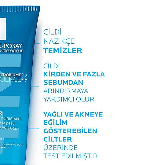 La Roche-Posay Effaclar Yüz Temizleme Jeli ve Anthelios Uvmune400 Güneş Kremi - 8