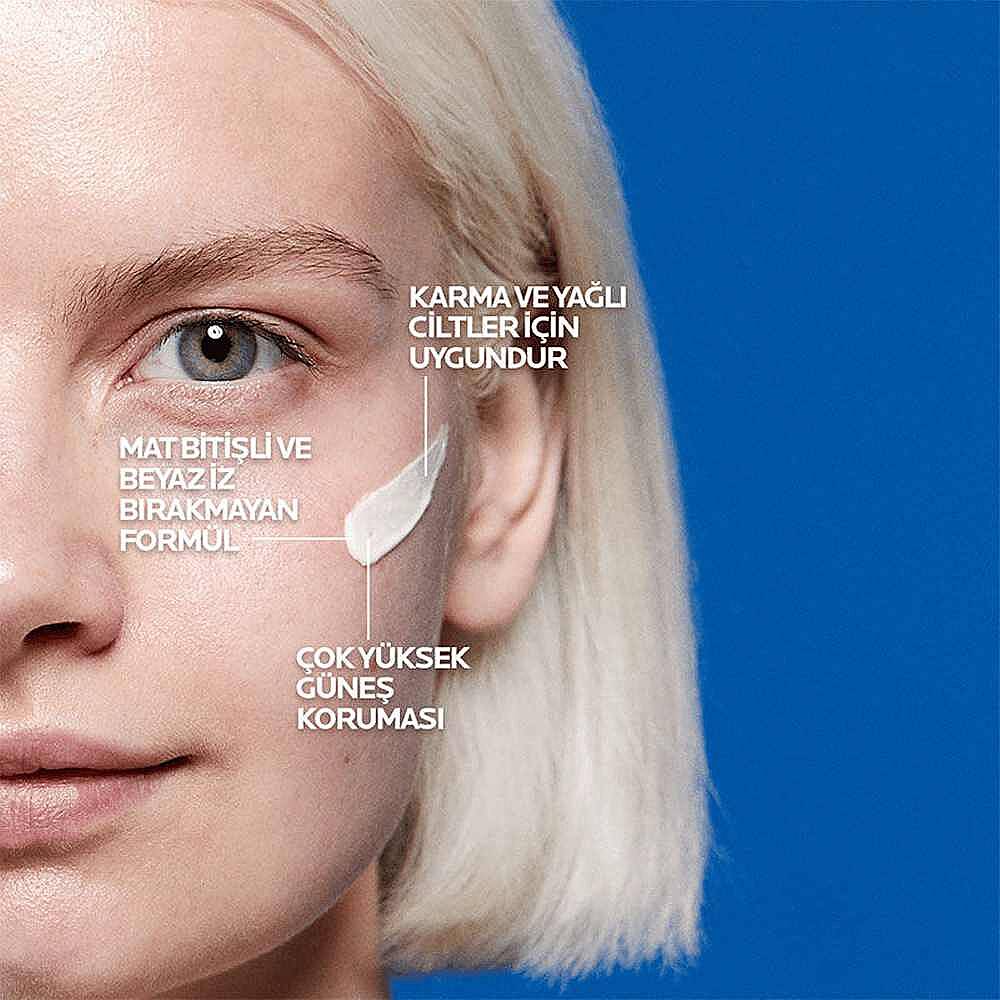 La Roche-Posay Effaclar Yüz Temizleme Jeli ve Anthelios Uvmune400 Güneş Kremi - 3