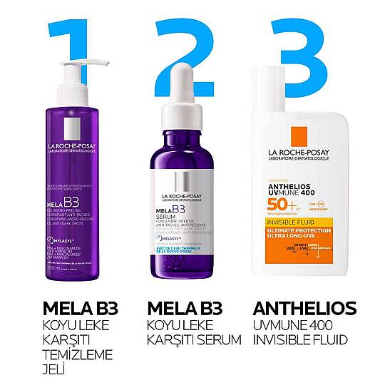 La Roche-Posay Mela B3 Koyu Leke Karşıtı Temizleme Jeli 200 ml - 2