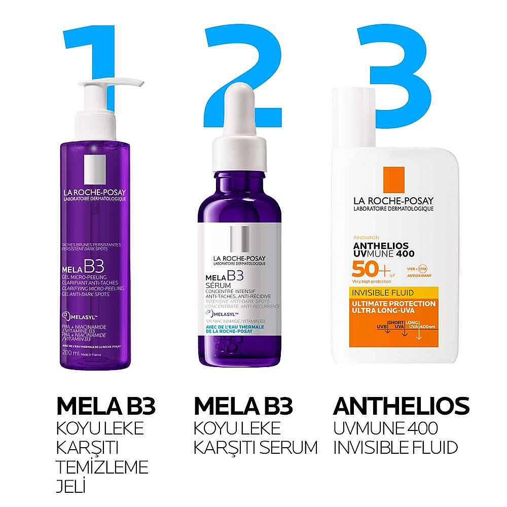 La Roche-Posay Mela B3 Koyu Leke Karşıtı Temizleme Jeli 200 ml - 2