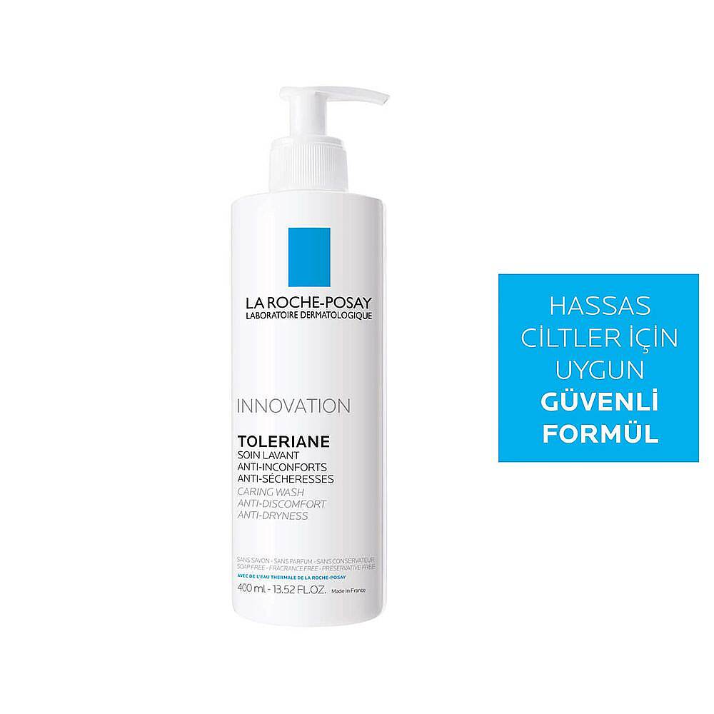 La Roche-Posay Toleriane Caring Wash Yüz Temizleme Jeli 400 ml - 2