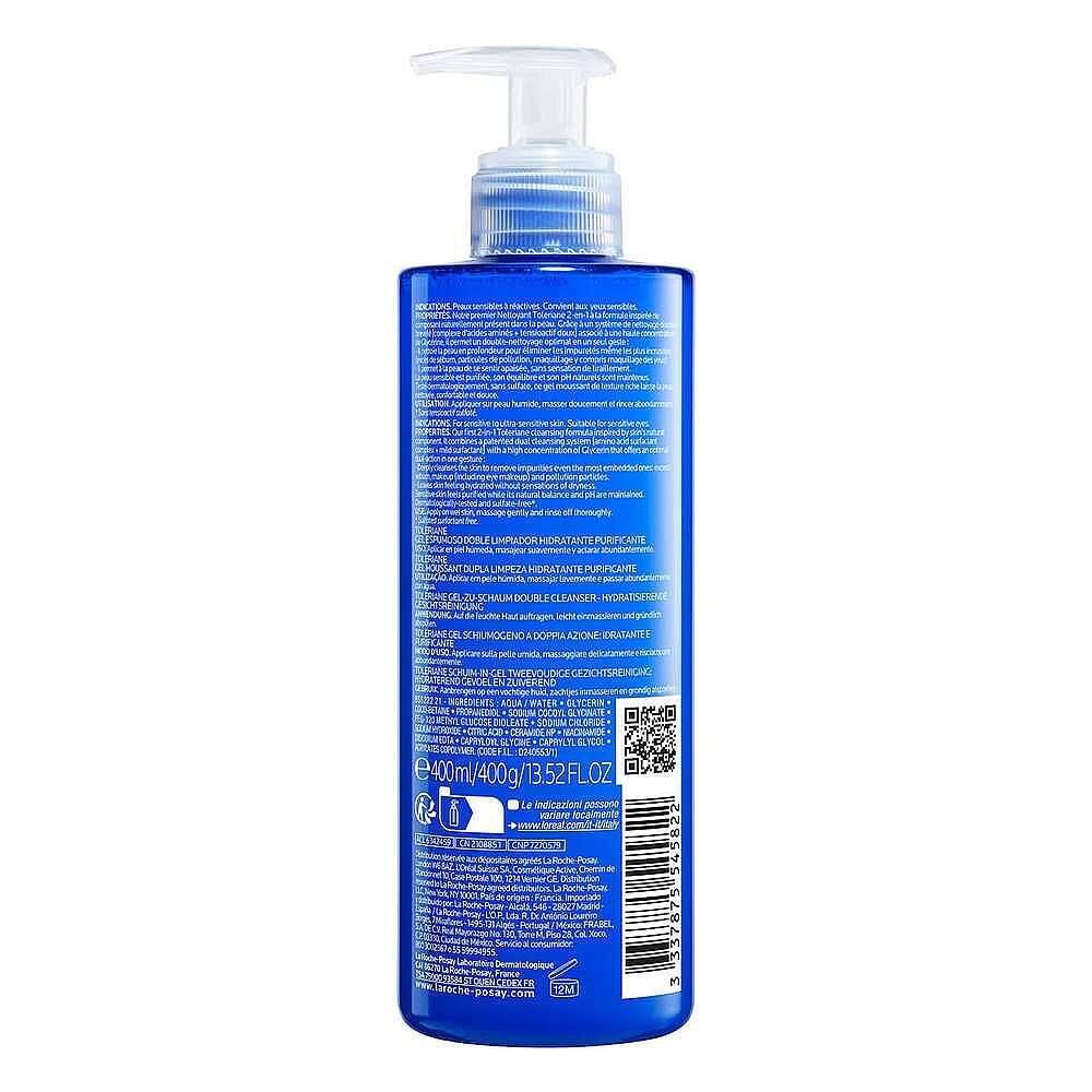 La Roche-Posay Toleriane Tüm Ciltler İçin Yüz Temizleme Jeli 400 ml - 3