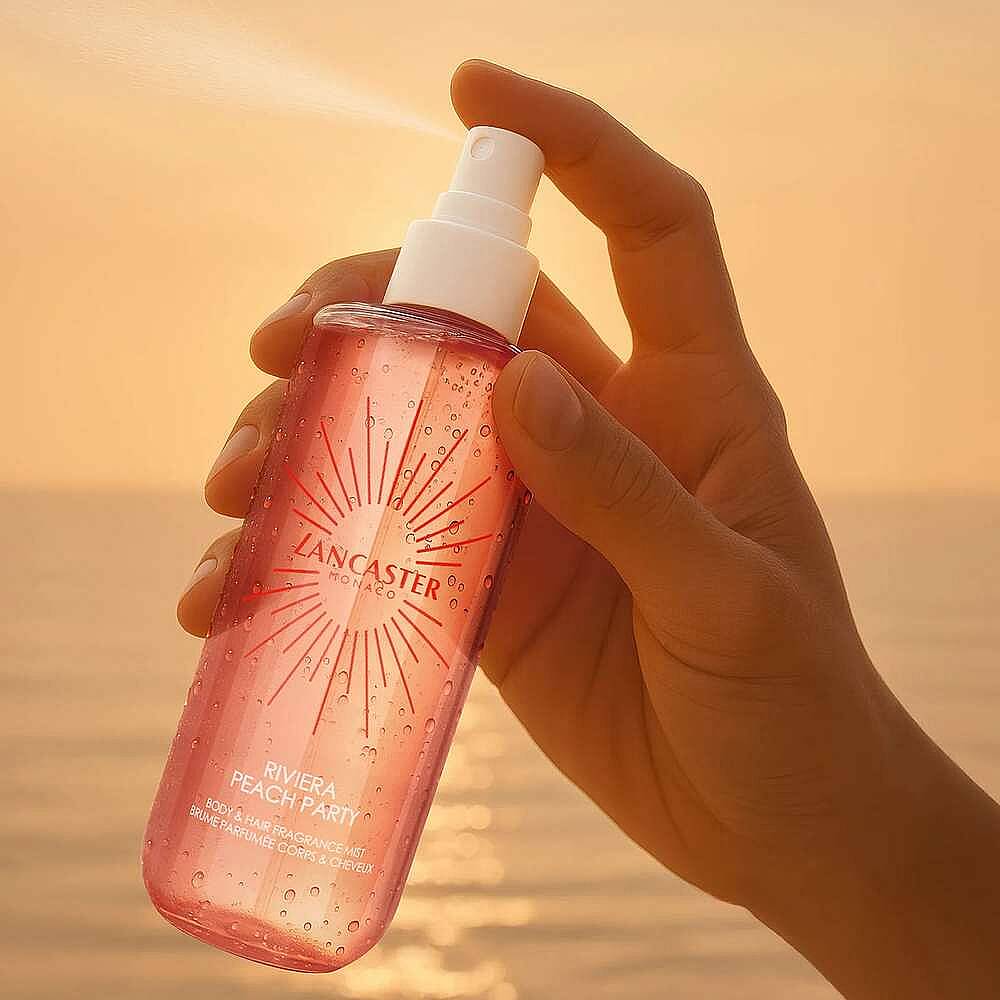 Lancaster Riviera Collection Riviera Peach Party Body&Hair Vücut ve Saç Misti 236 ml - 3