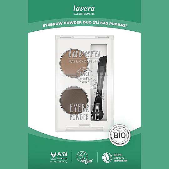 Lavera Eyebrow Powder Duo 2'li Kaş Pudrası - 2