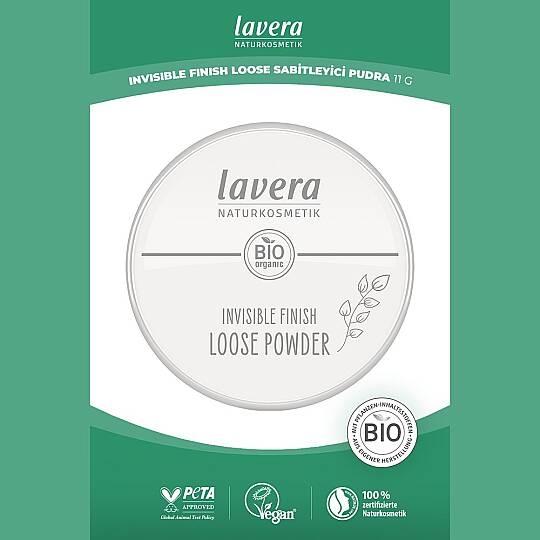 Lavera Invisible Finish Loose Powder Sabitleyici Pudra 11 g - 2