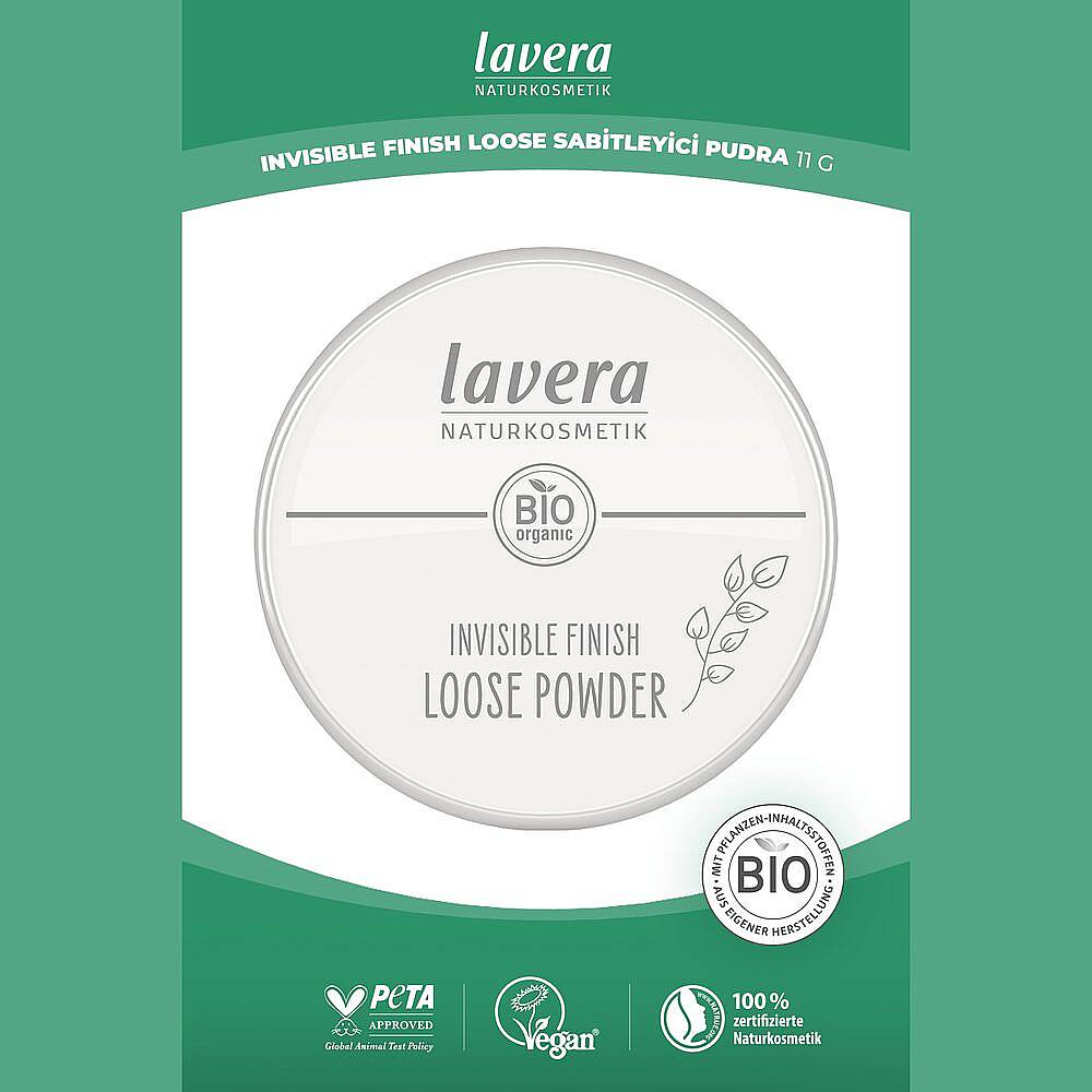 Lavera Invisible Finish Loose Powder Sabitleyici Pudra 11 g - 2