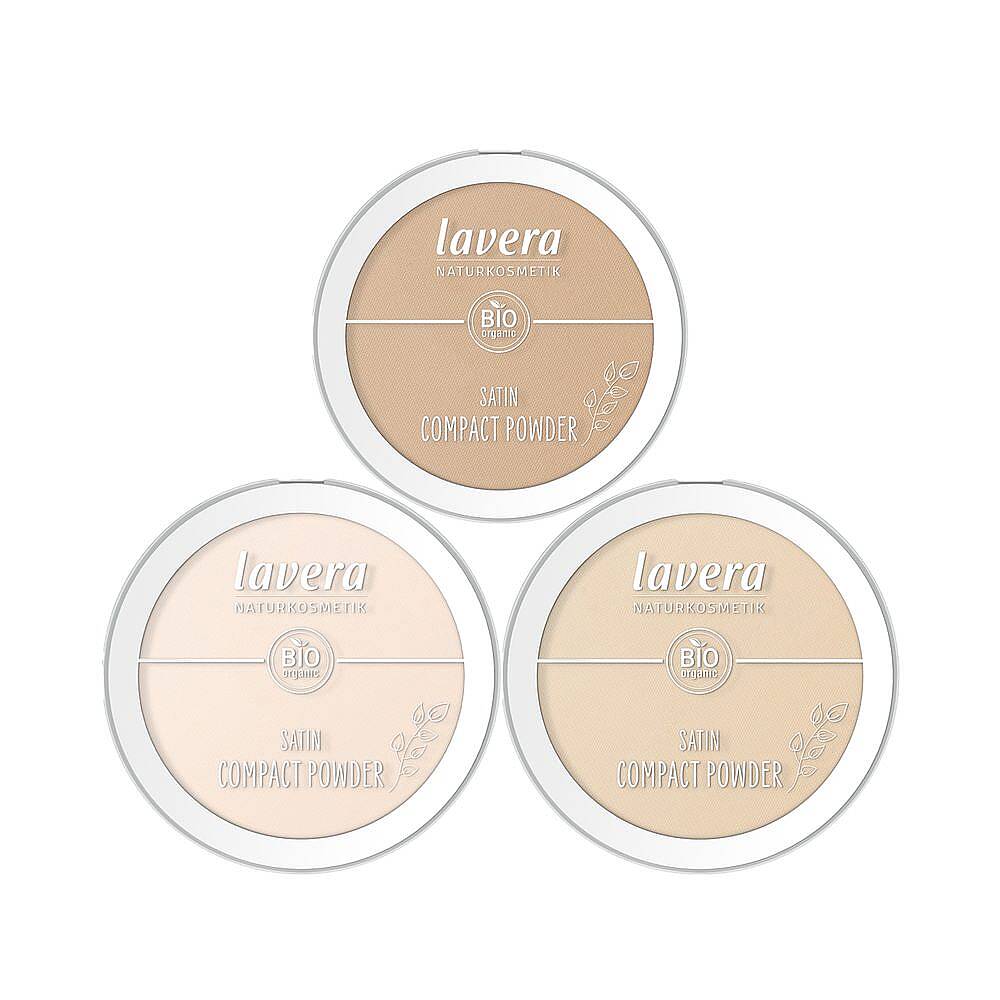 Lavera Satin Compact Powder Pudra 9.5 g - 1