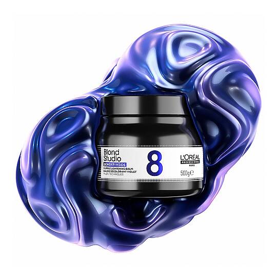 Loreal Professionnel Paris Blond Studio 8 Bonder Inside Purple Saç Açıcı Balm 500 g - 2