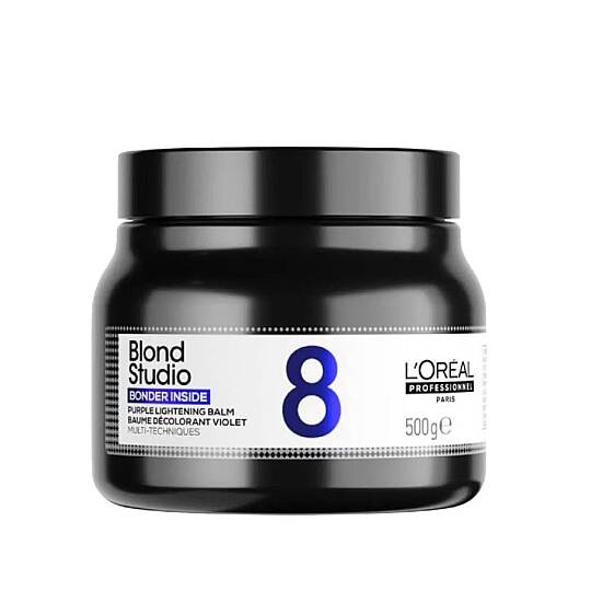 Loreal Professionnel Paris Blond Studio 8 Bonder Inside Purple Saç Açıcı Balm 500 g