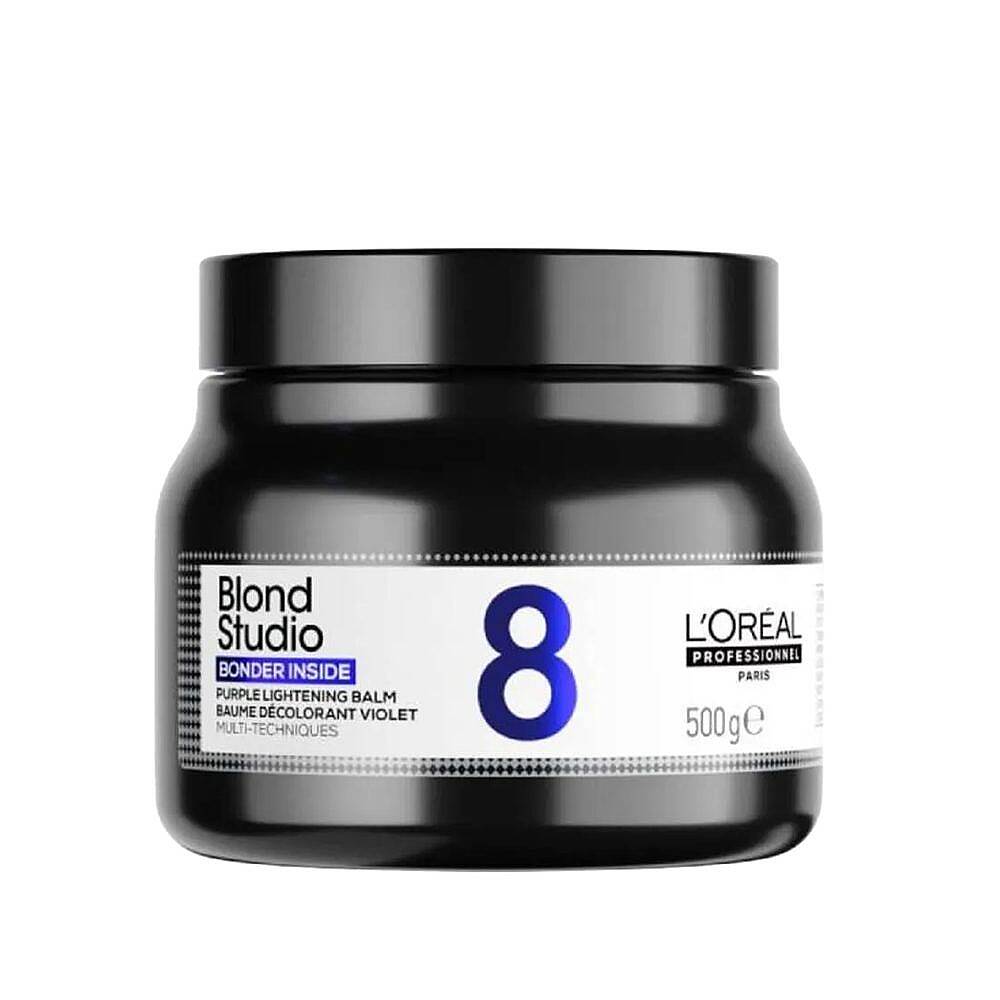 Loreal Professionnel Paris Blond Studio 8 Bonder Inside Purple Saç Açıcı Balm 500 g - 1