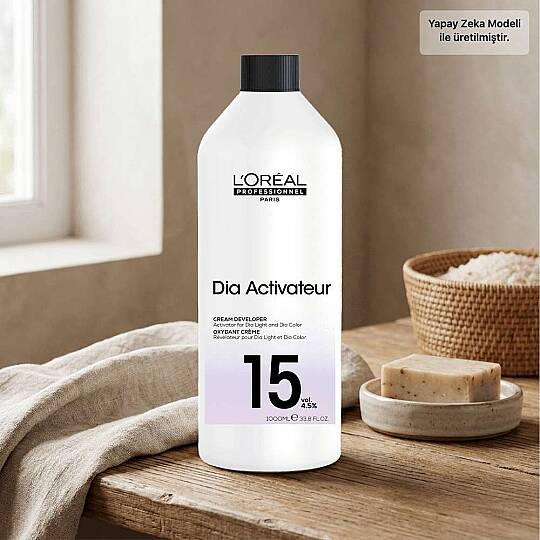 Loreal Professionnel Paris Dia Aktivatör Oksidan Krem 15 Vol. %4.5 1000 ml - 4