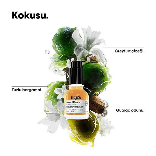 Loreal Professionnel Paris Serie Expert Metal Detox Konsantre Saç Bakım Yağı 50 ml - 4