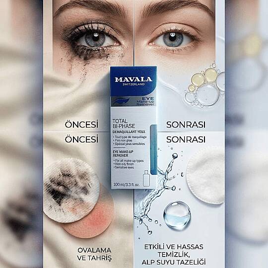 Mavala Çift Fazlı Göz Makyajı Temizleyici 100 ml - 3