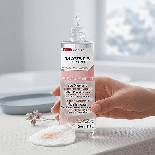 Mavala Clean & Comfort Alp Yumuşaklığı Misel Su 200 ml - 3
