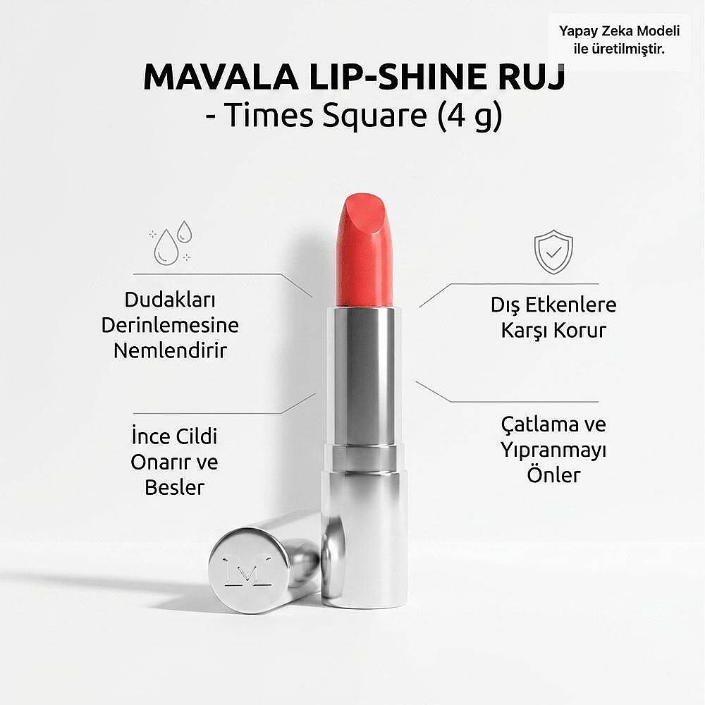Mavala Lip-Shine Ruj 4 g 316 Times Square - 3