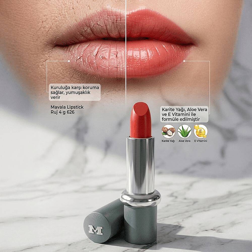 Mavala Lipstick Ruj 4 g 626 Gıpsy Red - 3