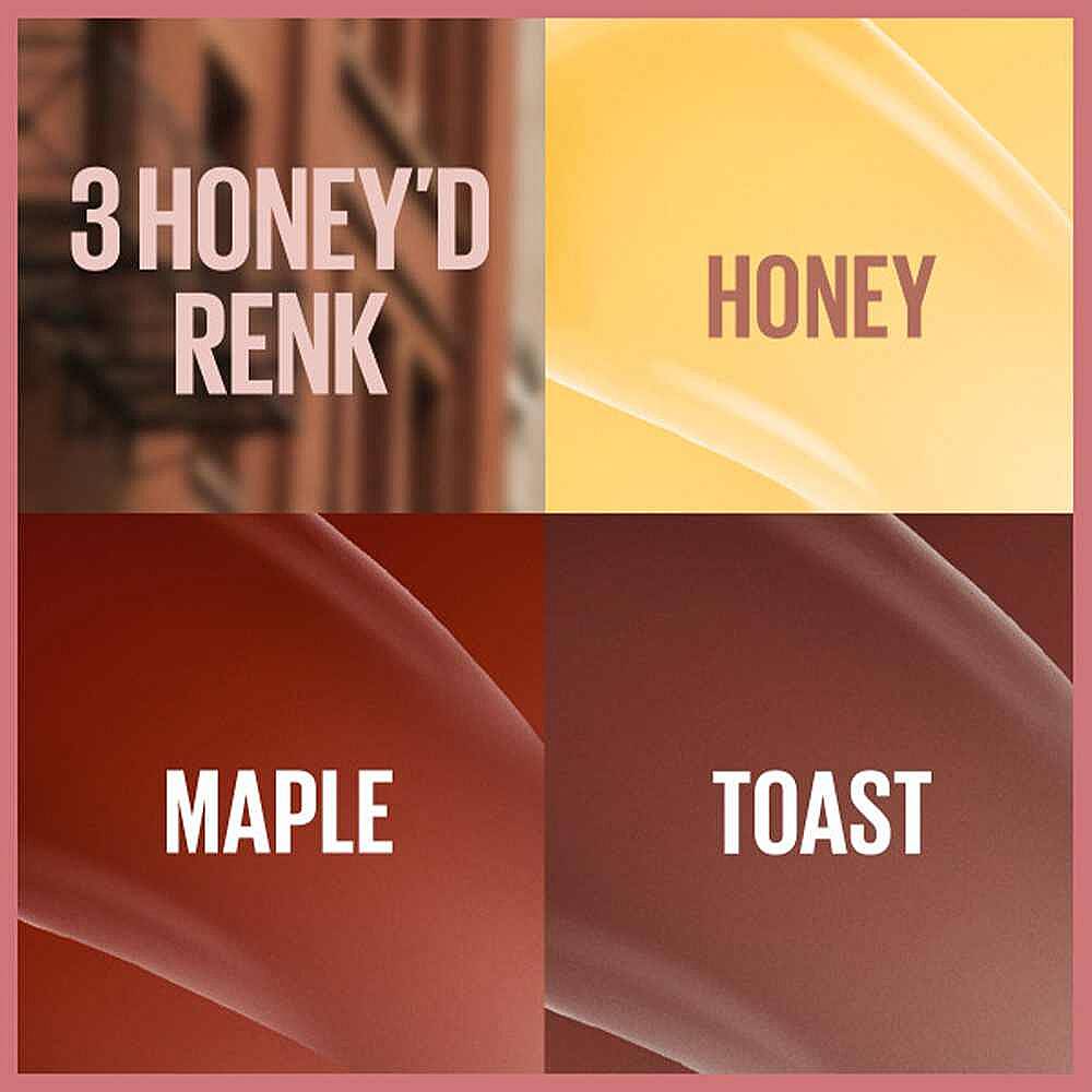 Maybelline New York Lifter Gloss Honey’d Nemlendirici Dudak Parlatıcısı 26 Honey - 3