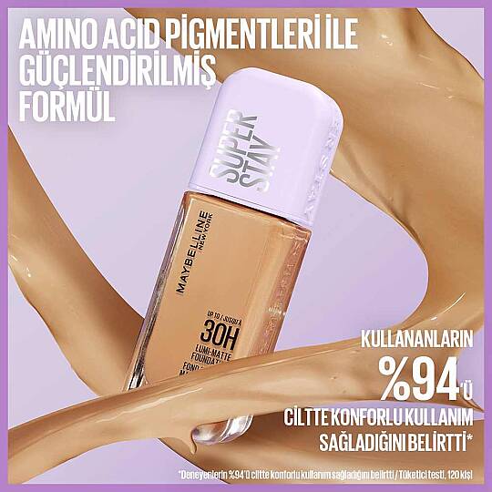 Maybelline New York Super Stay Lumi Matte Fondöten 132 - 3
