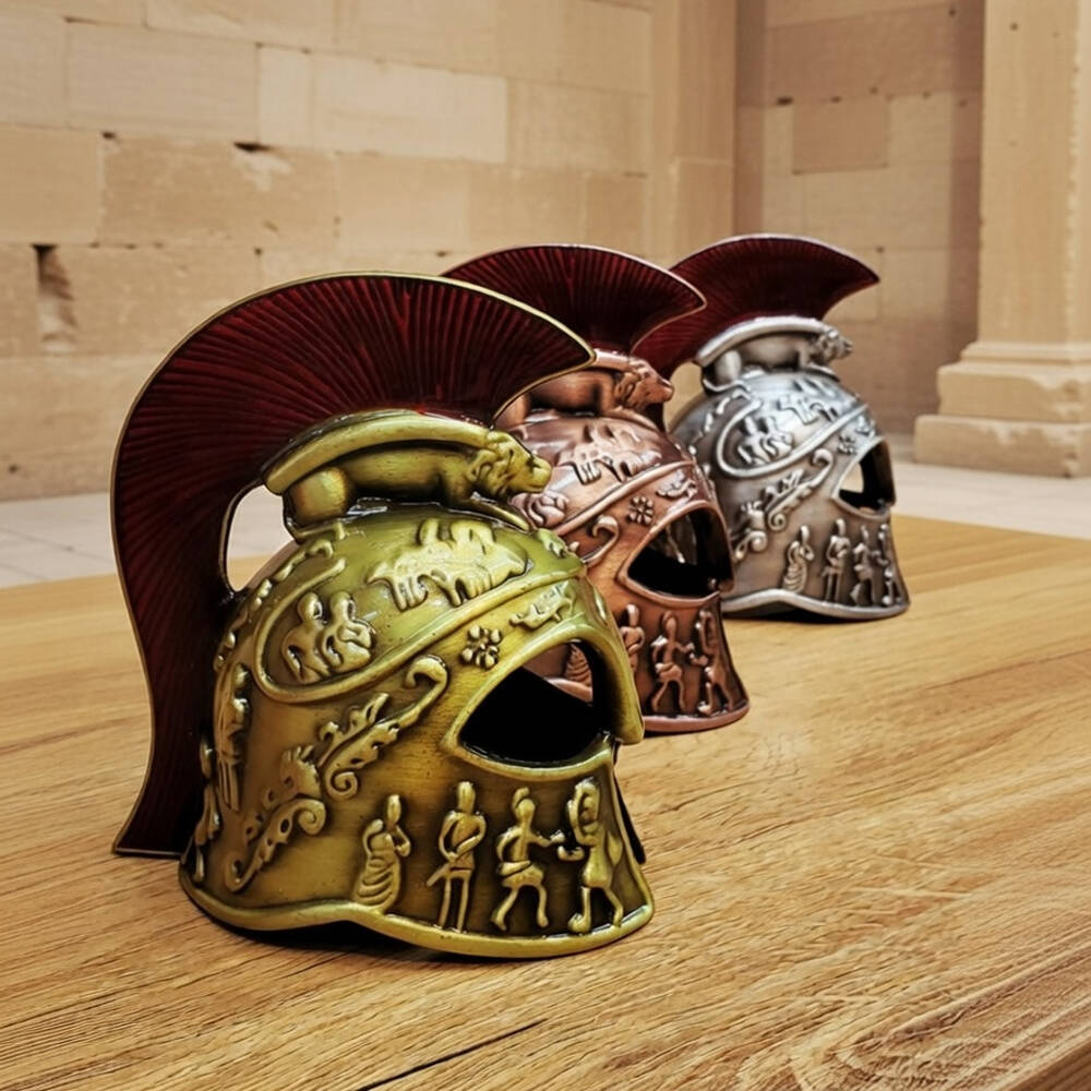 Metal Dekoratif Şövalye Miğferi - 1