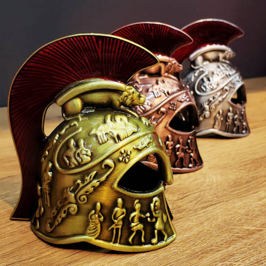 Metal Dekoratif Şövalye Miğferi - 2