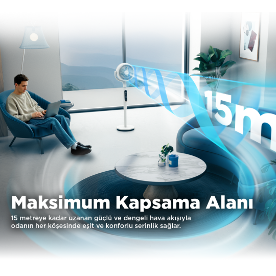 Midea Hava Sirkülasyonlu Vantilatör - 5