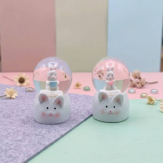 Mini Boy Tavşan Tasarımlı Kar Küresi