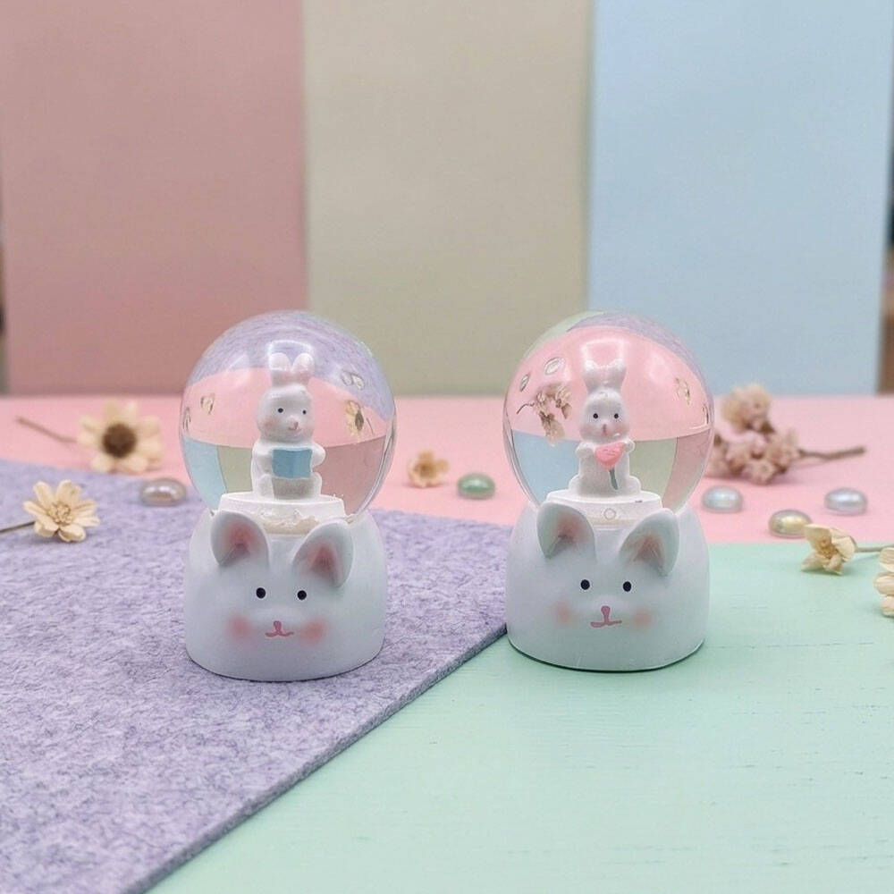 Mini Boy Tavşan Tasarımlı Kar Küresi - 1