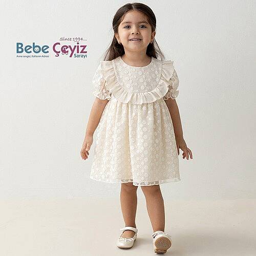 MİOMİNİ Elbise Brodeli Tül - 3