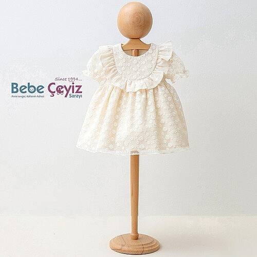 MİOMİNİ Elbise Brodeli Tül