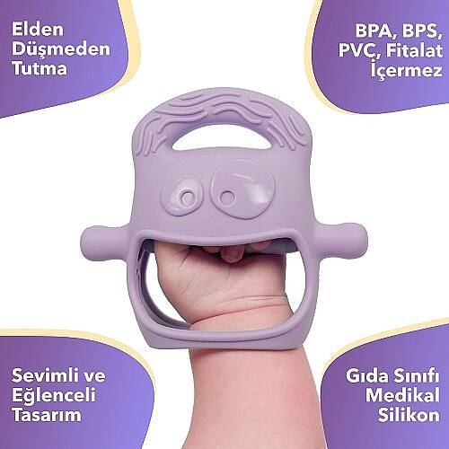MOCHİ Diş Kaşıyıcı Lila - 7