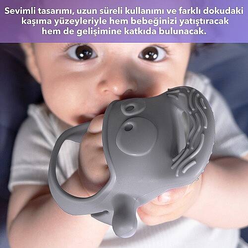 MOCHİ Diş Kaşıyıcı Lila - 6