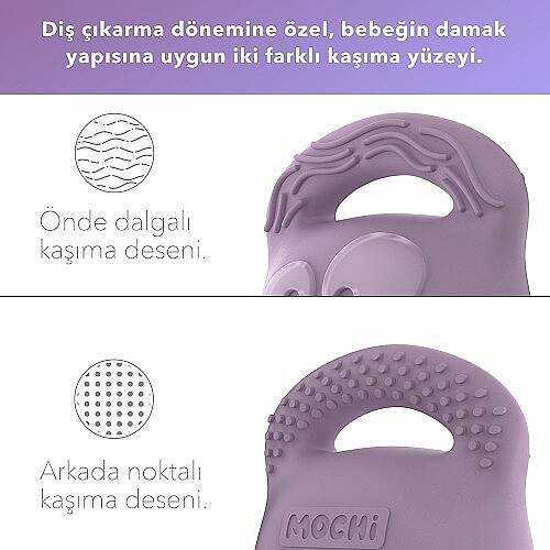 MOCHİ Diş Kaşıyıcı Lila - 4