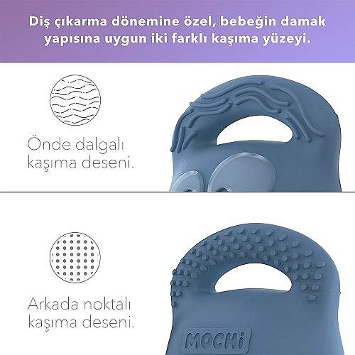 MOCHİ Diş Kaşıyıcı Mavi - 4