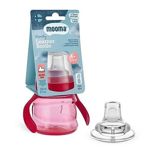 MOOMA Alştırma Bardağı 200 Ml Kindy 6+