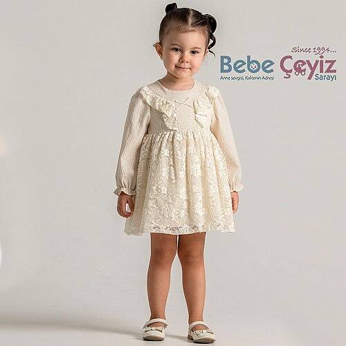 MYMİO BABY Elbise Dantel Kız - 2