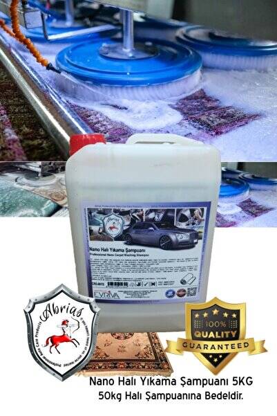 Nano Halı Yıkama Şampuanı 5kg 100lt Suya 150gr Veya 250gr - 1