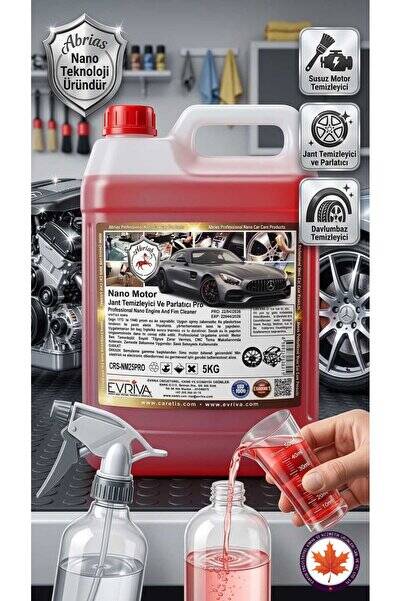 Nano Motor Ve Jant Temizleyici 5kg 1/30 1/40 Süper Seyreltme - 1