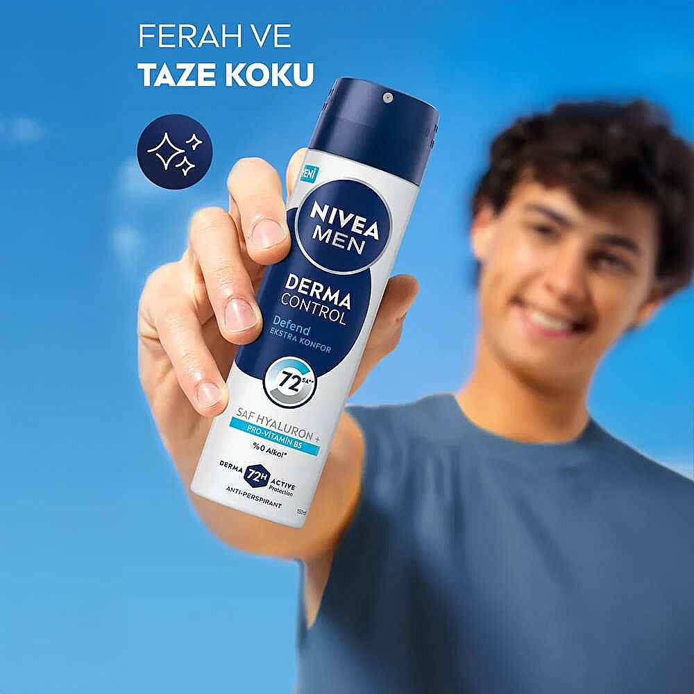 Nivea Men Derma Control Defend Erkek Deodorant 150 ml - 4