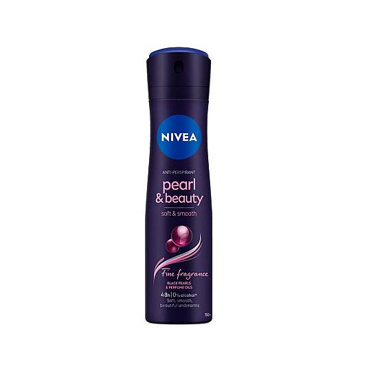 Nivea Pearl&Beauty Fine Fragrance Black Kadın Sprey Deodorant 150 ml