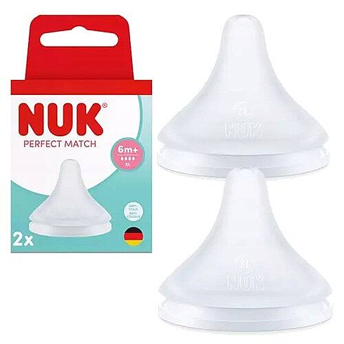 NUK Biberon Emziği Perfect Match Silikon - 6