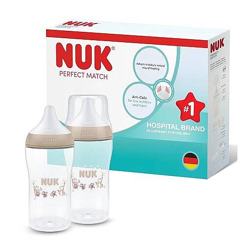 NUK Biberon Perfect Match 2li PP 260 ml
