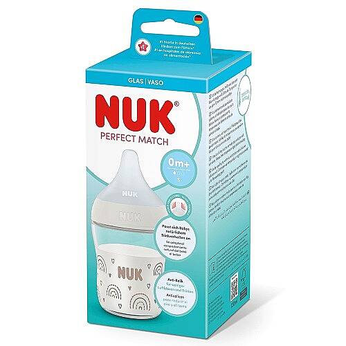 NUK Biberon Perfect Match Cam 120 ml Beyaz Unisex - 1