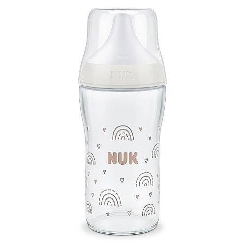 NUK Biberon Perfect Match Cam 230ml Beyaz Unisex - 3