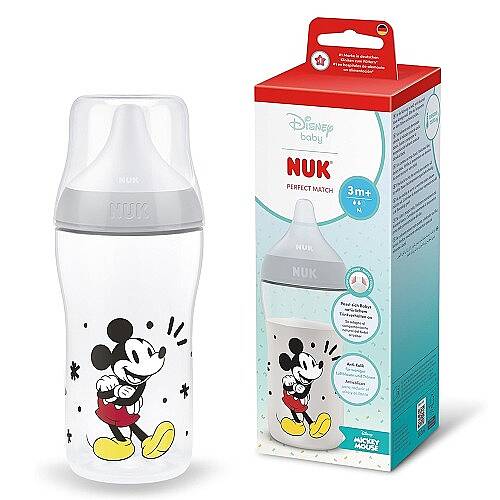 NUK Biberon Perfect Match PP 260 ml Mickey