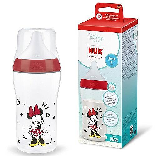 NUK Biberon Perfect Match PP 260 ml Minnie