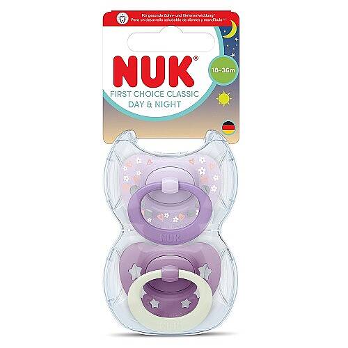 NUK Emzik FC Classic 2li Gece/Gündüz 18-36 ay Kız