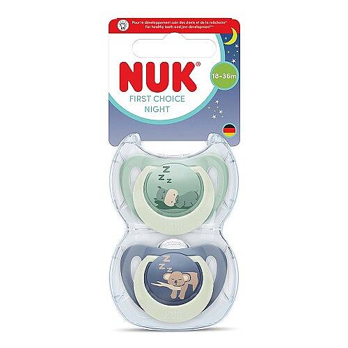 NUK Emzik FC Night 2li Gece18-36 ay Erkek