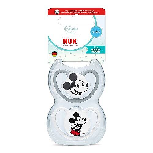 NUK Emzik PM Air 2'li 0-6 ay Mickey
