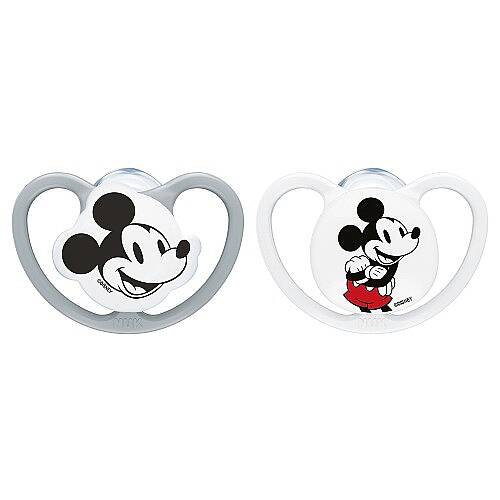 NUK Emzik PM Air 2'li 0-6 ay Mickey/ Minnie - 6